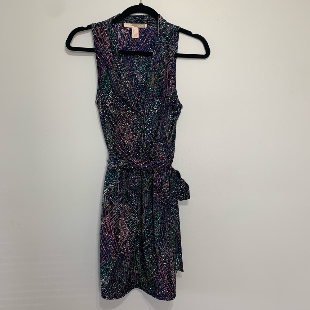F21 Printed Mini Dress w/ pockets